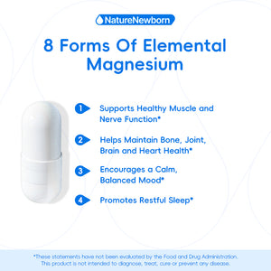 Magnesium Complex (8 Forms of Elemental Magnesium)