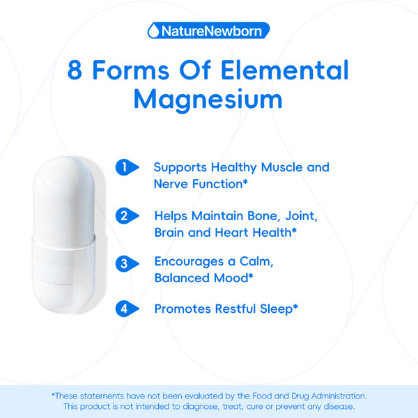 Magnesium Complex (8 Forms of Elemental Magnesium)