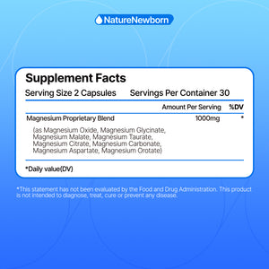 Magnesium Complex (8 Forms of Elemental Magnesium)