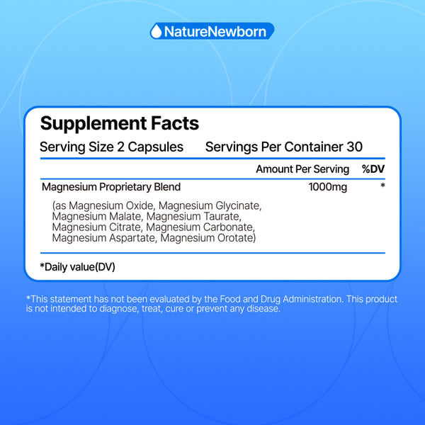 Magnesium Complex (8 Forms of Elemental Magnesium)